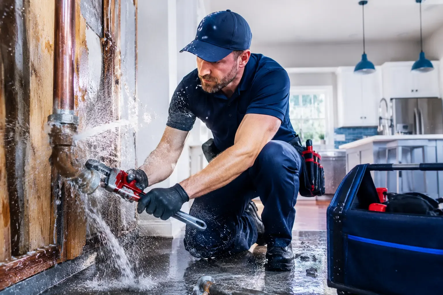 Local emergency pipe repair professionals in Harrisville, PA